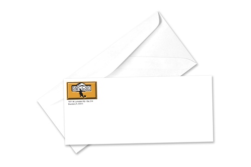 Envelope #10: Dual Color Raised Ink